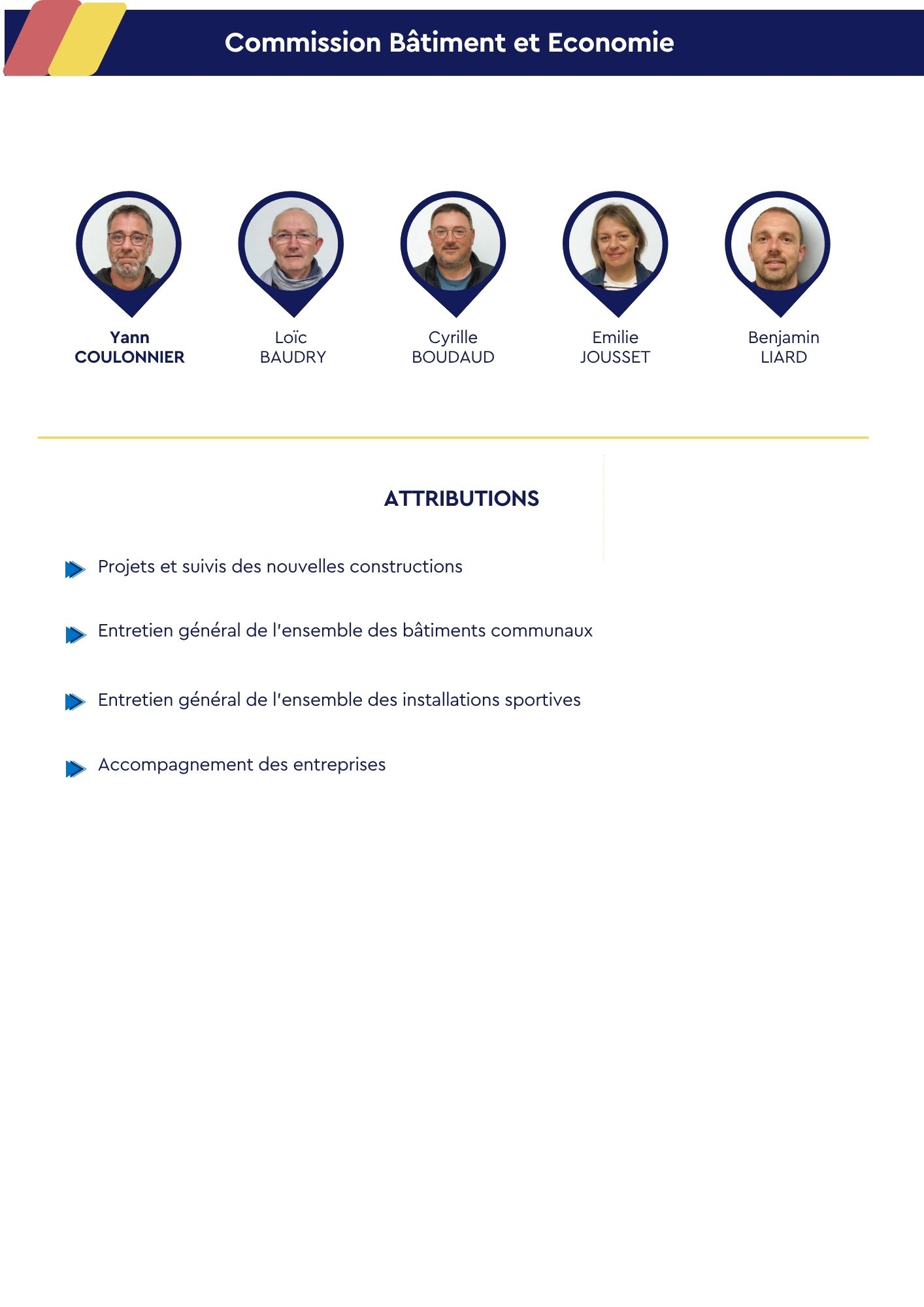 Commission Batiment et Economie
